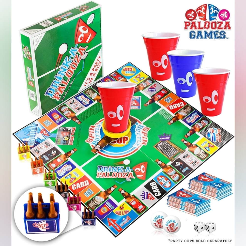 New Drink-A-Palooza Board Game